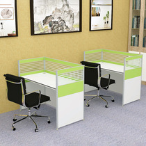 Shenzhen single-seat small card seat desk office card seat telephone desk simple modern screen desk electric sales