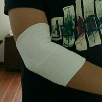 Export Japanese men and women elbow sports yoga fitness elbow guard dance basketball badminton arm guard warm and breathable