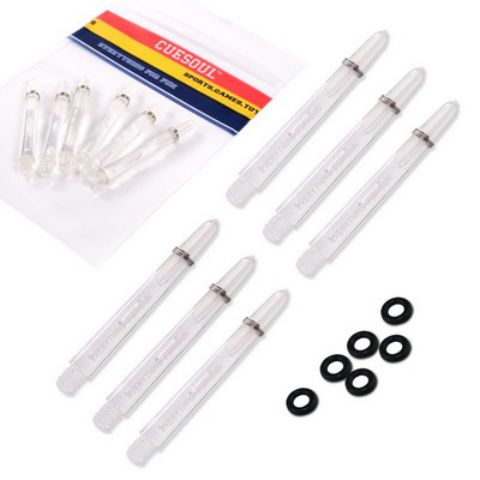 Điểm bắt đầu phi tiêu kim CUESOUL chính hãng 42mm màu phi tiêu nylon que đuôi que 6 / bộ - Darts / Table football / Giải trí trong nhà bảng phóng phi tiêu nam châm