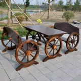 Столичное дерево на открытом воздухе кресло двор открыто -воздушные балконы повседневные столы и стулья Три -кузырь на открытом воздухе.