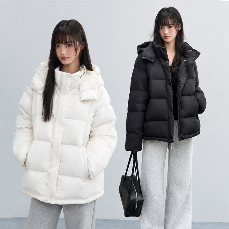 5Werkwen New Winter Warm Five-Compartment Narrow Hooded down Jacket for Women, Short Winter down Coat for Women 5Werkwen New Winter Warm Five-Compartment Narrow Hooded down Jacket for Women, Short Winter down Coat for Women