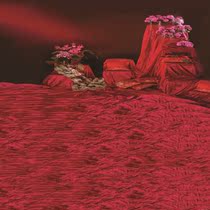 The scenic view of the character is written true 001