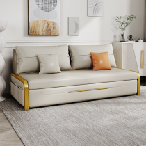 Sofa Bed Dual-use small family Living room Single double 1 5 m 1 8 Multifunction minimalist foldable sofa bed Dual-purpose