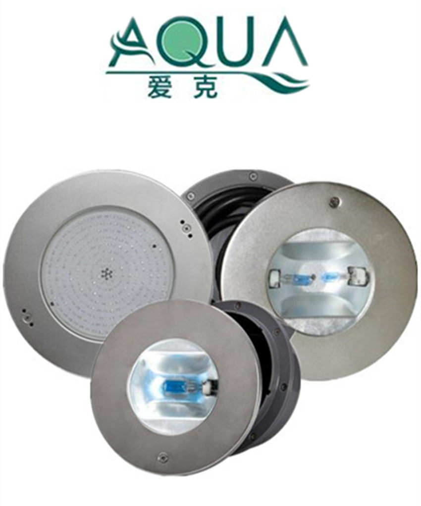 Italy AQUA Aike ALH series halogen pool light LED stainless steel pool underwater light Energy saving and environmental protection