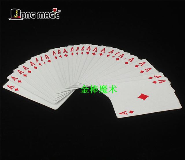 Thẻ nguyên tử ma thuật Đạo cụ Poker Ma quỷ Thẻ dài và ngắn Đạo cụ ma thuật Điểm tham quan Gian hàng trên đường phố - Sản phẩm Đảng / Magic / Hiệu suất
