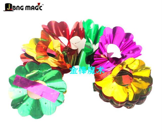 Ma thuật cung cấp kéo hoa màu kích thước tùy chọn giai đoạn đạo cụ ma thuật phụ kiện túi giấy hộp hoa Qiankun túi - Sản phẩm Đảng / Magic / Hiệu suất 	phụ kiện make up hoá trang