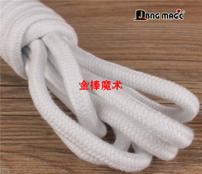 Ma thuật cung cấp dây mềm Dày 1cm Dây trắng đeo Năm bông hoa bị trói Người bị trói để trốn Ma thuật? - Sản phẩm Đảng / Magic / Hiệu suất