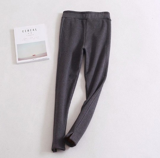 Mùa xuân và mùa thu cotton chia ngã ba quần legging thể thao phụ nữ mặc quần mỏng màu đen là quần thun co giãn mỏng quần legging cao cấp
