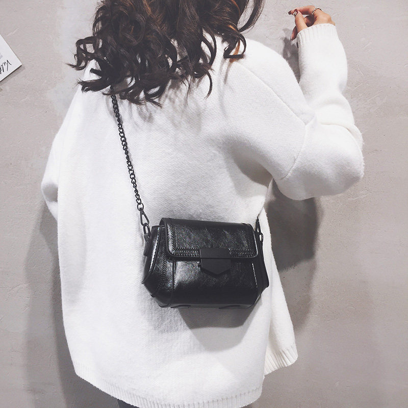 Foreign Pie Bag New 2020 Net Red Pop Diagonal Satchel Women 100 Hitch Chain Single Shoulder Bag Small Square Bag Tide