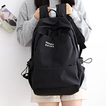 French small crowdson Department 100 lap large capacity Double shoulder bag Female middle student Backpack Female Large Student Backpack Woman Double Shoulder Bag