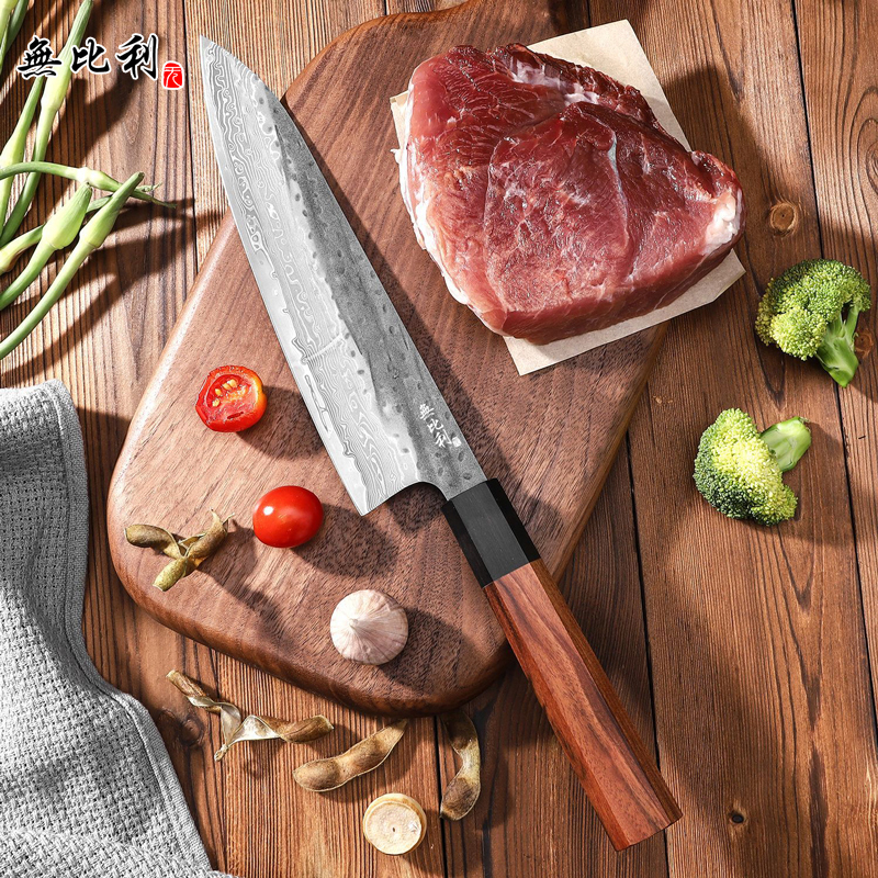 Damascus Steel Knife Japanese Chef's Knife Vegetable Knife Slicing Knife Meat Knife Sushi Knife Fish Knife Cooking Knife Damascus Steel Knife Japanese Chef's Knife Vegetable Knife Slicing Knife Meat Knife Sushi Knife Fish Knife Cooking Knife