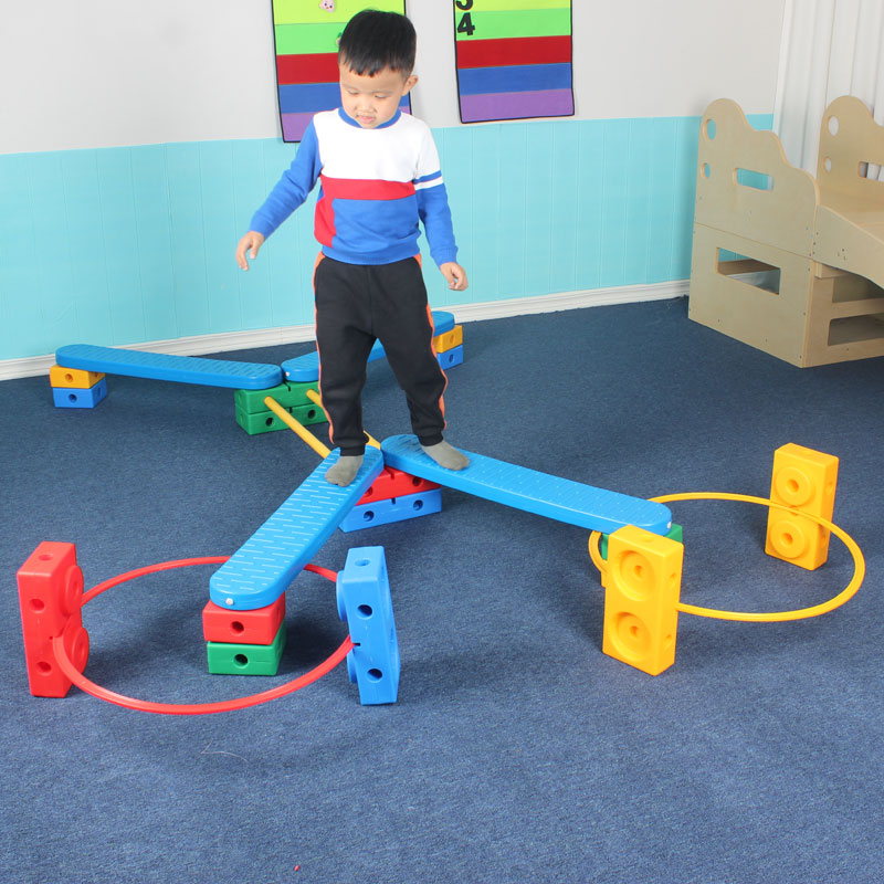 Vientiane combination sensory integration training equipment children's physical fitness balance beam early education kindergarten outdoor toy sports home