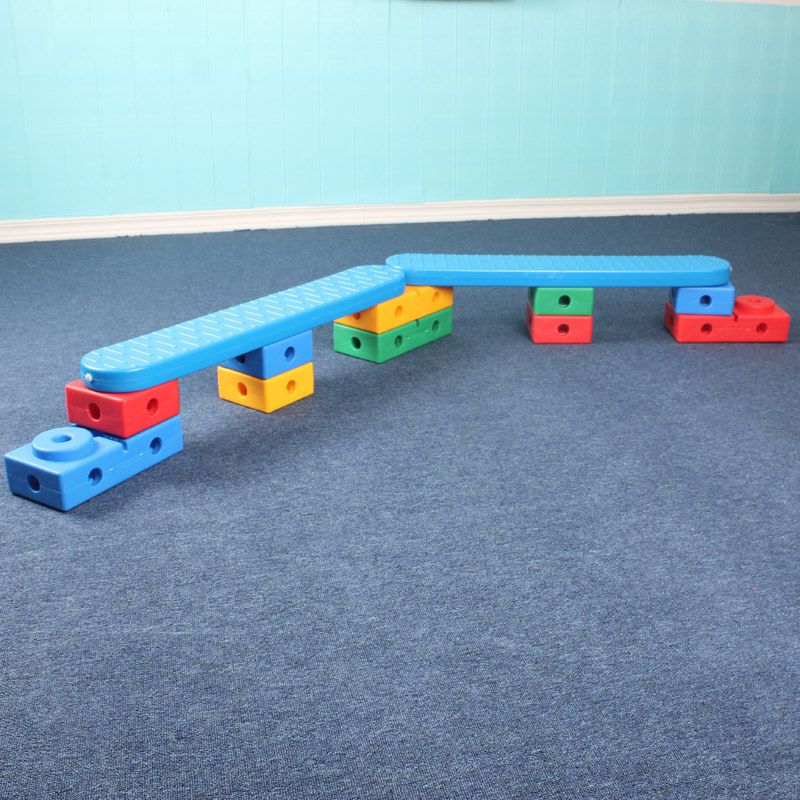 Balance Solo Wood Bridge Sensation Training Equipment Vientiane Combination Kindergarten Vestibule Early Education Sports Children Toys Home-Taobao