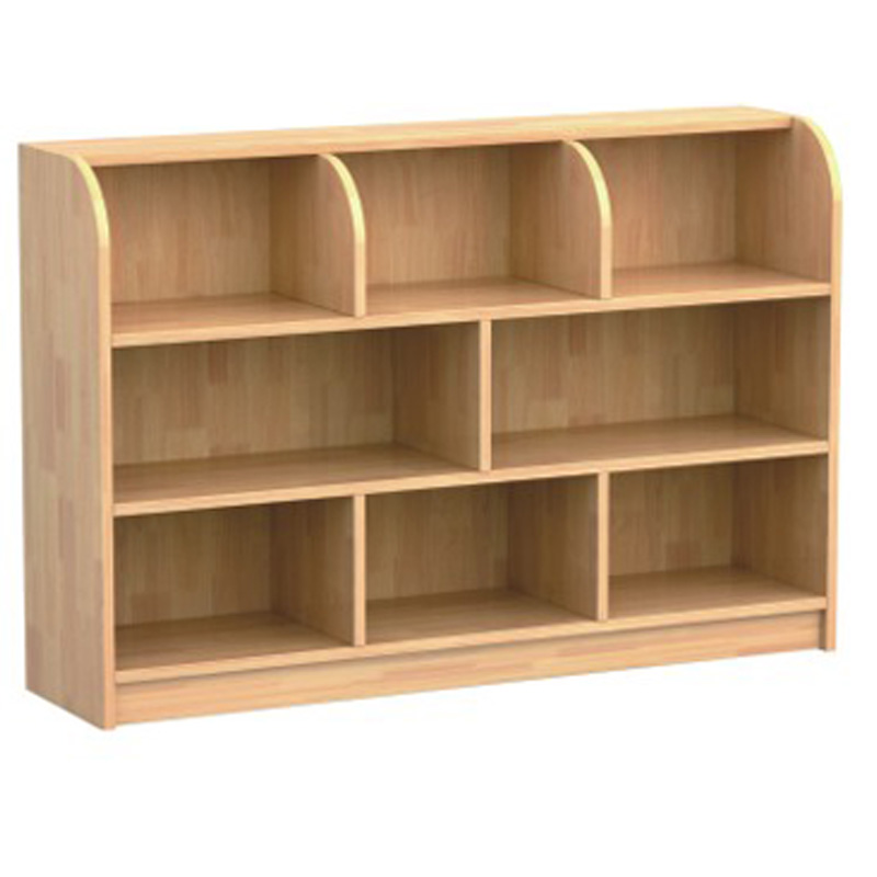 Kindergarten Special Toy Cabinet 8 G Solid Wood Eco Wood Toy Cabinet Area Cabinet Division Cabinet Locker children FY-Taobao