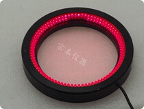 CCS LDR-132LA-2 ring light source red 12V with lamp beads off