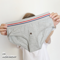 Les handsome tt panties triangle four corners flat angle womens unisex large size solid color pure cotton underwear pants full of 2