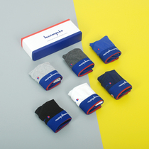 Tide brand womens wide edge les handsome t neutral girls flat angle underwear comfortable cotton briefs four-angle sports pants