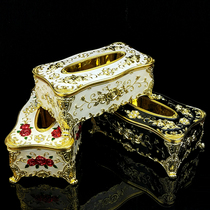 Custom bar KTV tissue box hotel nightclub drawing paper box creative home living room toilet paper box customization