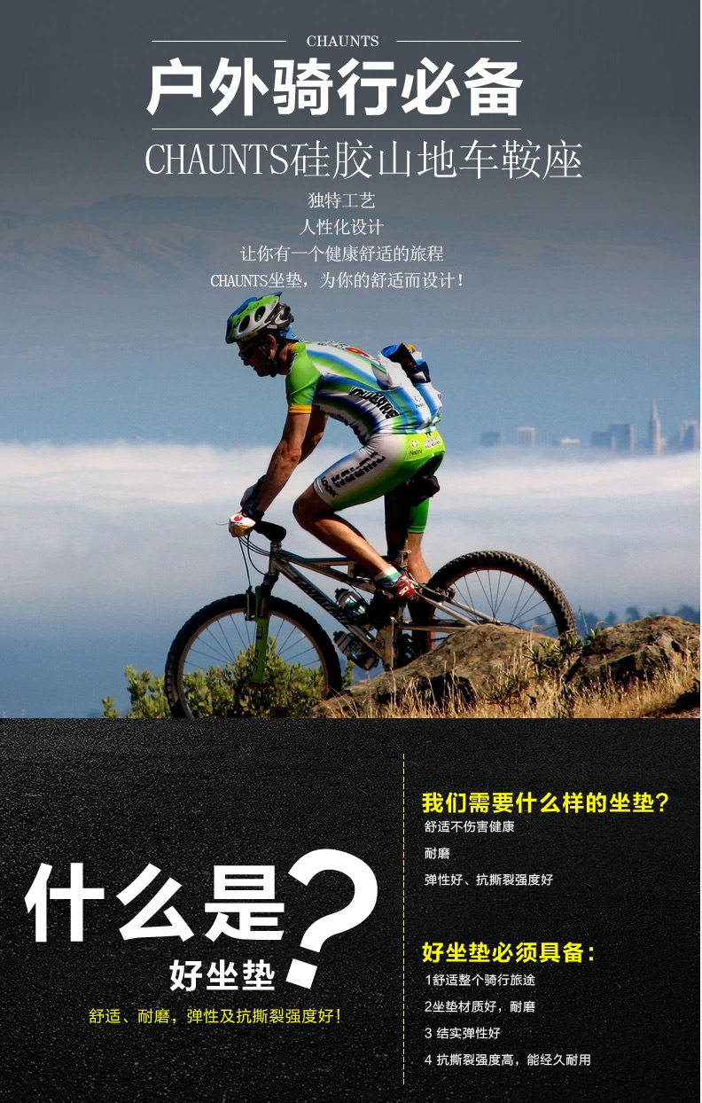 Selle de vélo Mountain Bike CHAUNTS - Ref 2359658 Image 13