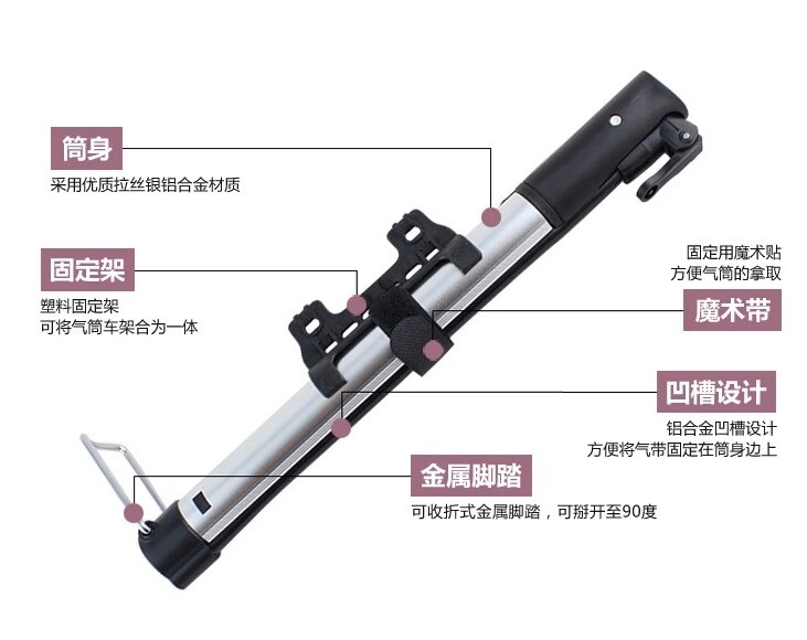 Pompe à vélo - Ref 2390288 Image 12