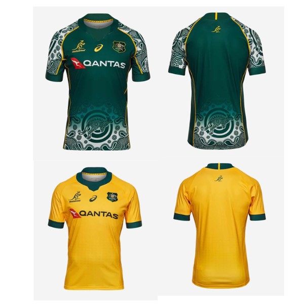 2021 new season Australia home and away men's uniforms Rugby jersey Australia Rugby
