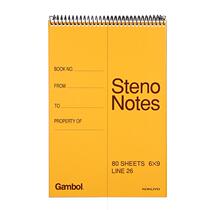  Guoyu Gambol Watanabe WCN-S6090 Notebook 80-page Spiral Shorthand Notebook Notepad Diary
