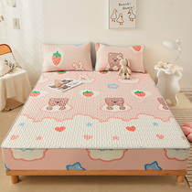 Thai natural latex sandmat Three sets of childrens bed Ogasawara cartoon summertime cool cushion a type of ice silk pro-skin 4