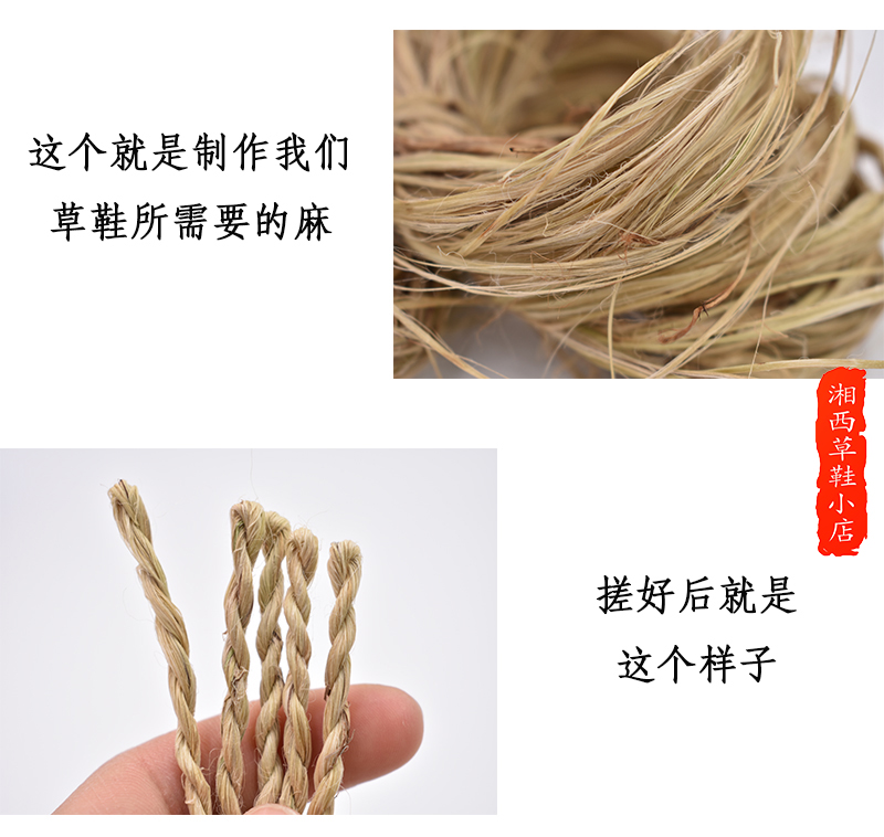 Handmade chung gai dầu đỏ quân đội nửa gói dệt nam và nữ thoáng khí xu hướng retro truyền thống cá tính sản phẩm mới giày lười nam hàng hiệu