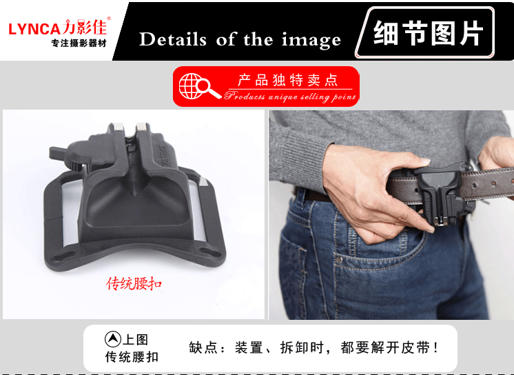 Áp dụng đai camera Suoni Kang Canon khóa nhanh chóng treo tay súng nhanh Snapshot đai tay Phụ kiện khóa SLR Camera - Phụ kiện máy ảnh DSLR / đơn balo máy ảnh benro