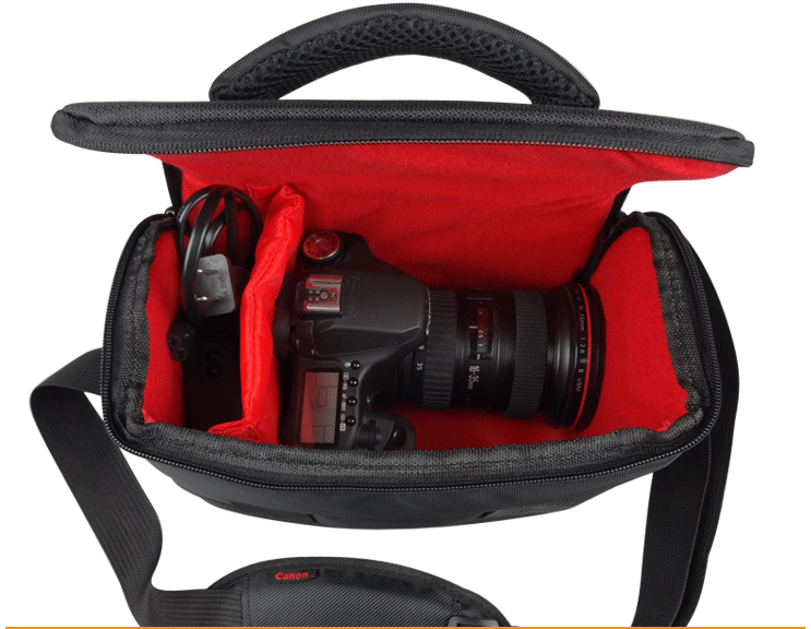 Túi máy ảnh Canon DSLR 600d 60d 700d 650d 6d 70d 5D35D25DSR túi máy ảnh một vai - Phụ kiện máy ảnh kỹ thuật số túi đựng máy ảnh chống nước