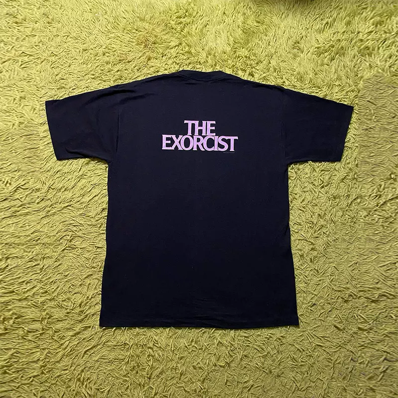 Почтение к классической песне THE Exorcist, вокруг бренда Tide, забавная иллюстрация на футболке, стиль Chic hip