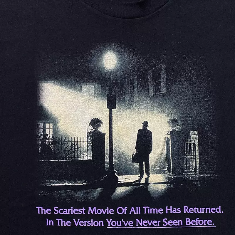 Почтение к классической песне THE Exorcist, вокруг бренда Tide, забавная иллюстрация на футболке, стиль Chic hip