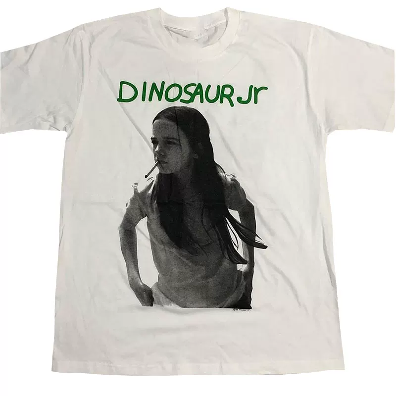 DINOSAUR JR Dinosaur II Рок-группы вокруг Tide Бренд короткий рукав американская хип-хоп пост-панк футболка