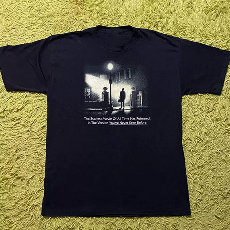 Почтение к классической песне THE Exorcist, вокруг бренда Tide, забавная иллюстрация на футболке, стиль Chic hip