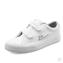 Brand Children Shoes CUHK Kids Sneakers Kids White Shoes Boy Girl Leather Face Shoes Children Breathable Little White Shoes