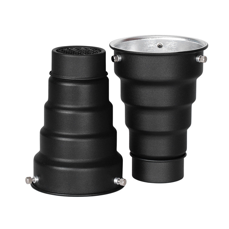 Ness flash light beam light tube 98mm caliber spotlight tube studio light pig's mouth overlord bayonet flash spotlight