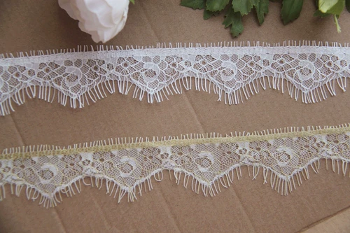 E9 DIY DIY Accessories Accessories, высококачественное кружево для ресниц, вышитое кружево, ширина 4 см, 1 полоска/3 метра