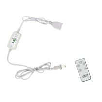 Small ceiling fan accessories fan extension cord 2 meters with remote control timing