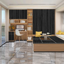 Whole house integrated wardrobe customized tatami floor factory customized solid wood multi-layer board bedroom bay window balcony light luxury
