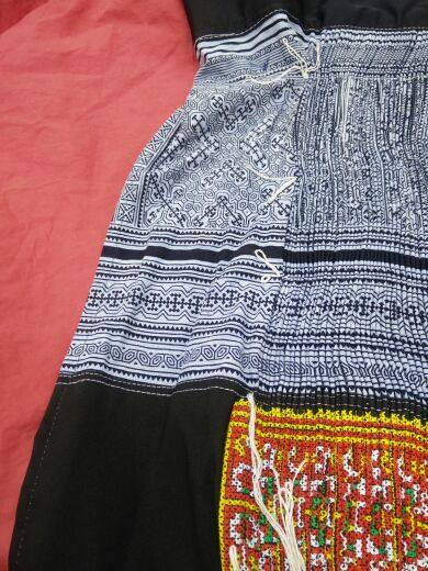 Miao clothing Miao dresses Dskirt Festival is a cotton cloth