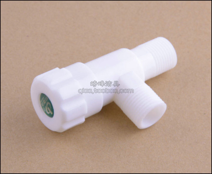 4 points PPR plastic triangle valve eight-character valve faucet stop valve switch valve