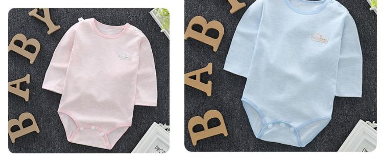 Mùa hè bé tam giác quần áo điều hòa không khí phù hợp với tay áo béiesies túi rắm quần áo romper sơ sinh cotton đồ ngủ - Áo liền quần sleepsuit trẻ em