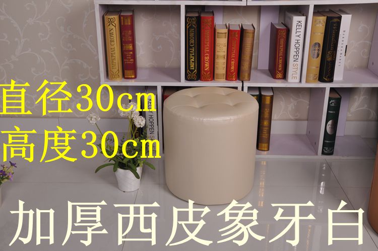Khung gỗ rắn giày giày băng ghế cà phê phân ghế sofa vải ghế băng phân phân phân da ottoman - Kính kính phân cực