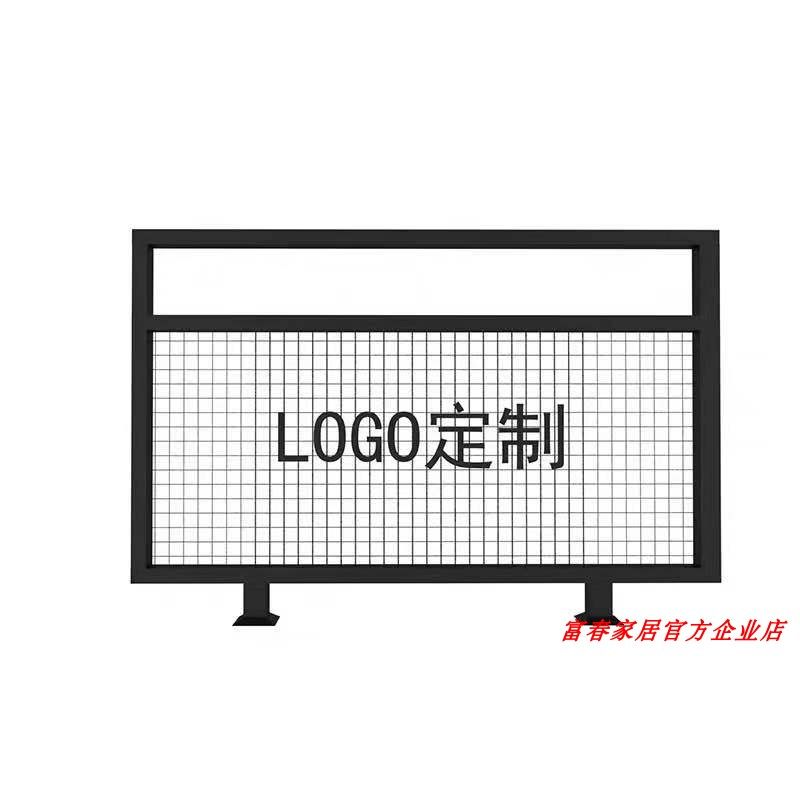 Industrial Wind Iron Art Stairway Armrest Bar Dining Room Decoration Guardrails Iron Art Balcony Railing Fence Partition Office