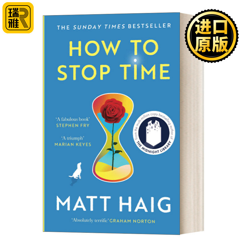 Original English Novel How to Stop Time the Man on the Edge of Time Matt Haig New Edition English Version Matt Haig Imported Original English Book Original English Novel How to Stop Time the Man on the Edge of Time Matt Haig New Edition English Version Matt Haig Imported Original English Book
