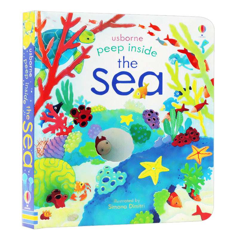 Usborne Peep Inside 4冊セット　しかけ絵本 Peep Inside 6 Books Collection Box Set by Usborne (Zoo, Animal