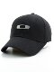 Spring and summer men's outdoor leisure fully sealed black baseball hat women's travel sun protection peaked cap