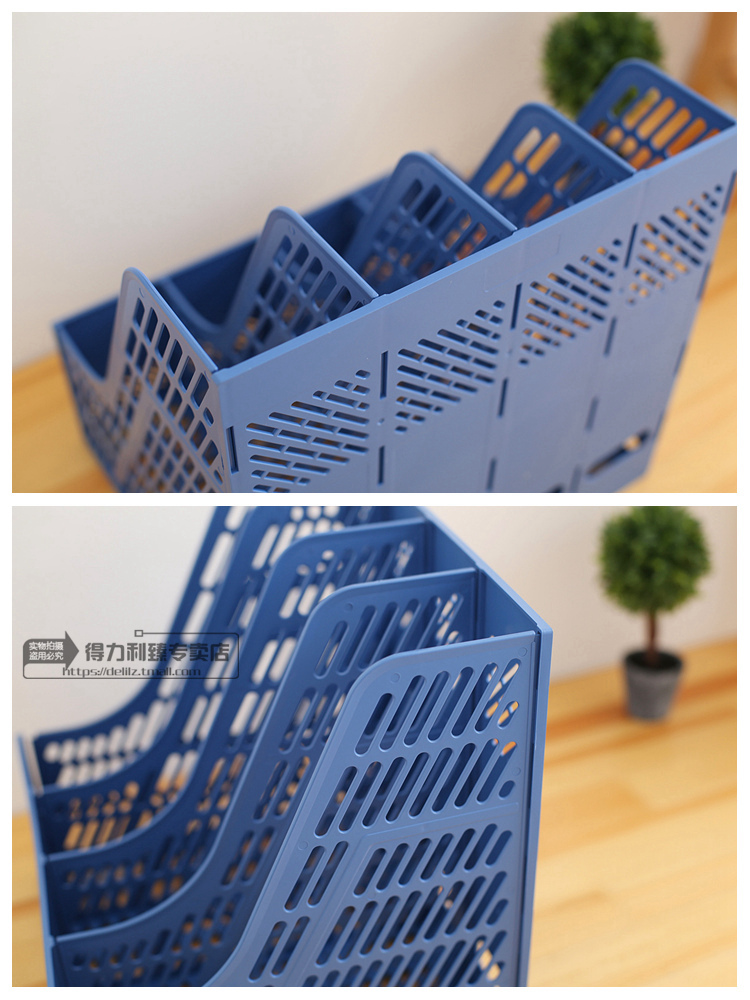 Hiệu quả thư mục khung tập tin quad hộp văn phòng Vật tư văn phòng giá đỡ thông tin khung tập tin thanh tập tin kệ 9848 đen xanh xám cuốn sách cuốn sách khối sách đa chức năng sinh viên - Kính kính cận đổi màu