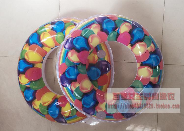 Vòng bơi tăng dày trẻ em người lớn inflatable vòng bơi nách vòng cuộc sống nhẫn nam giới trưởng thành và phụ nữ nổi nhẫn thêm vòng dày phao tay intex