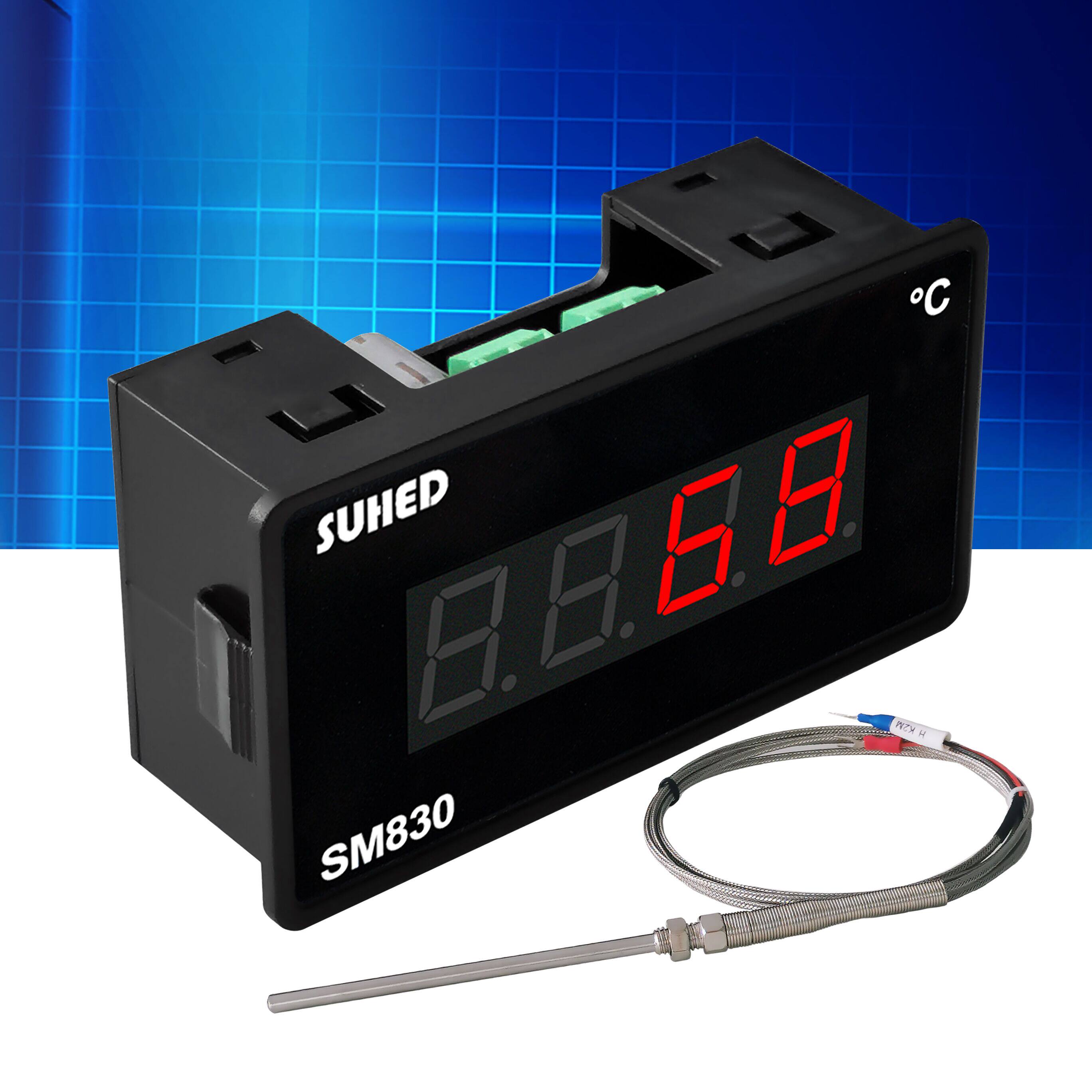 Industrial Digital Temperature Display K Type Thermocouple Oven Boiler Temperature Measurement Series SM830